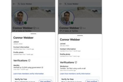 LinkedIn Expands Profile Verification to More Users