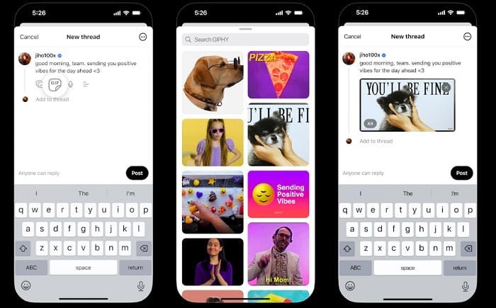 Threads Adds Polls and Gifs as It Continues To Expand Its Engagement Options